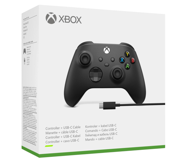 MICROSOFT Xbox Series X Kontroler + kabel USB - 623353 - zdjęcie 4